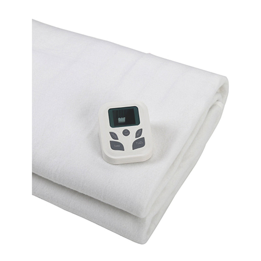 Kanghong 110V Single Electric Heated Mattress Pad with Temperature Controller for Winter Bedroom