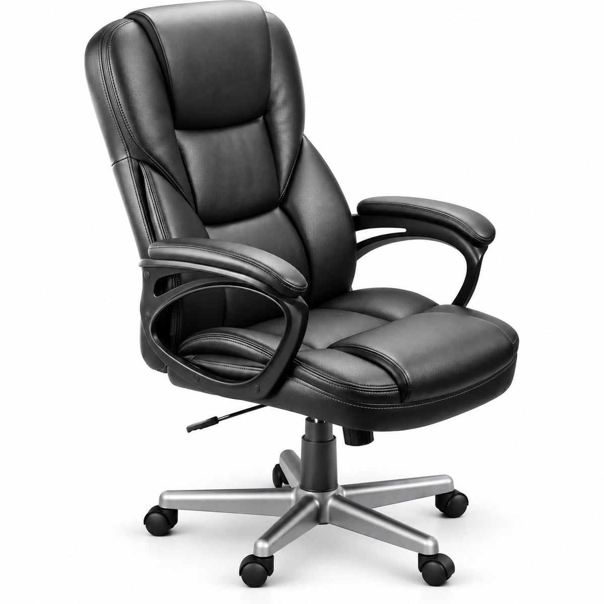 JY 101 Reclining PU Leather Ergonomic Office Chair for Home Office Study Desk and Long Sitting Sessions