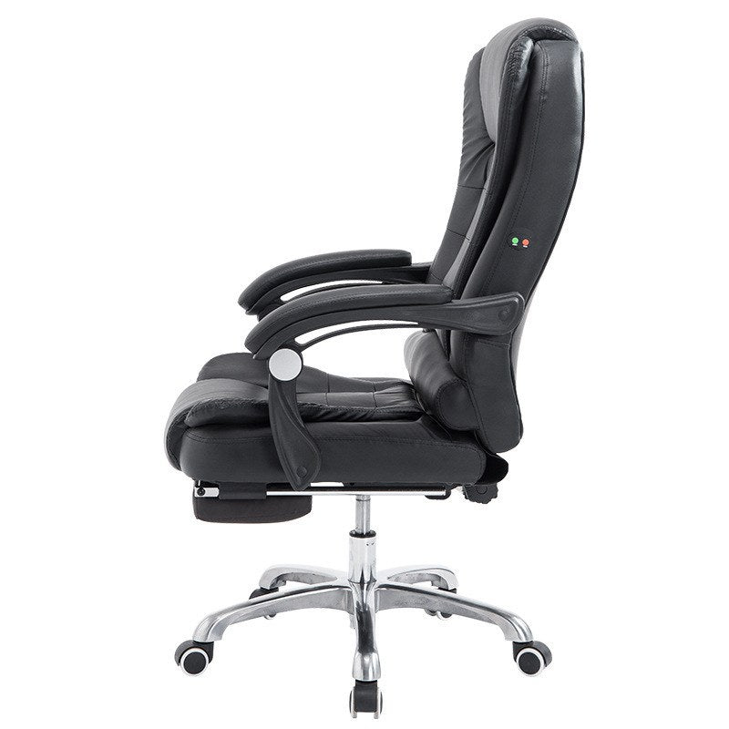 JY 09 Black Massage Gaming Chair for Home Office Study Desk and Long Sitting Sessions