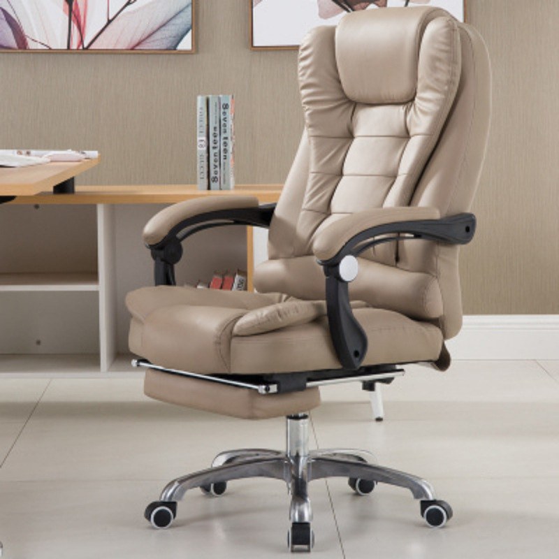 JY 09 Black Reclining Gaming Chair with Footrest for Home Office Study Desk and Long Sitting Sessions
