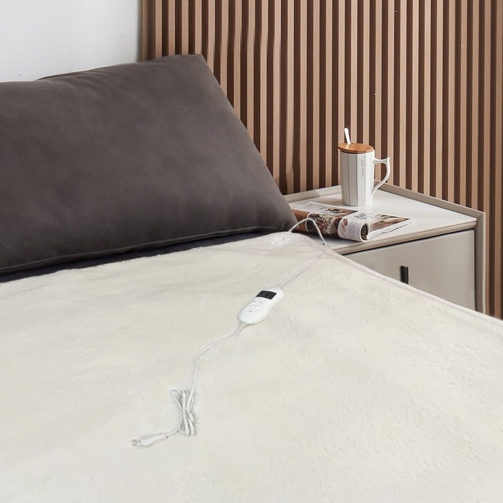 Wangfeng UB111A-S13 Smart Heated Underblanket with Temperature Controller for Winter Bedroom