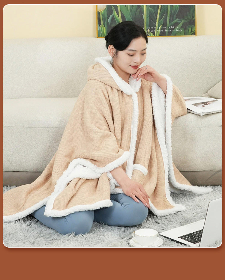 Wearable heating blanket with Temperature Controller for Winter Bedroom for Daily Home Use